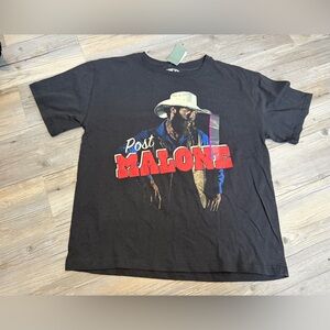 Post Malone Tshirt XXL black new with tags